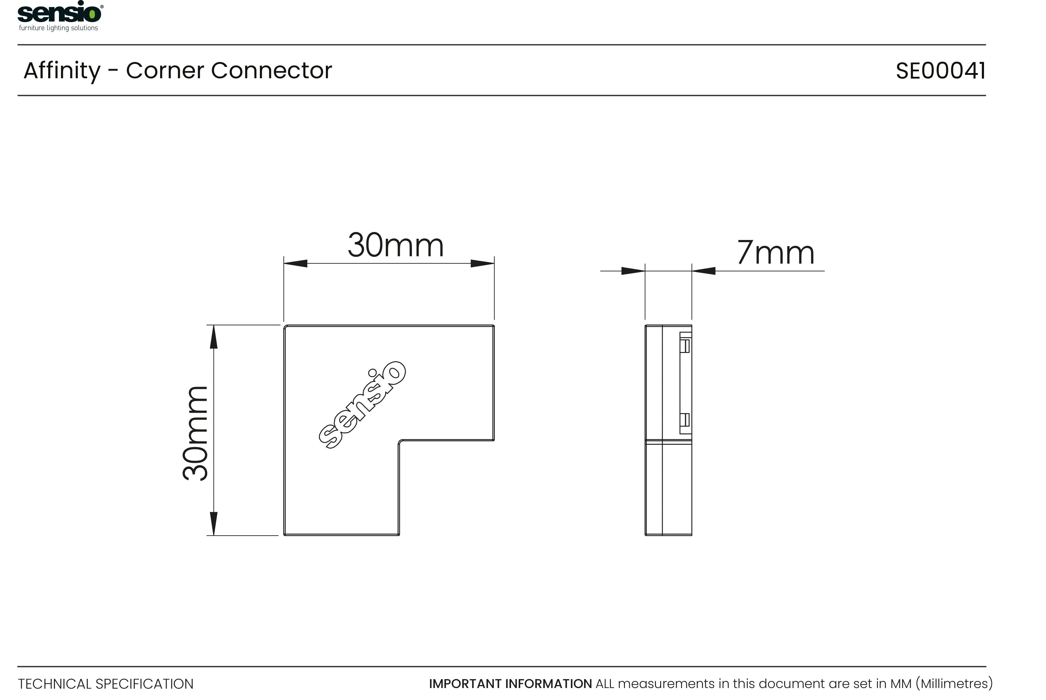 Affinity - Corner Connector