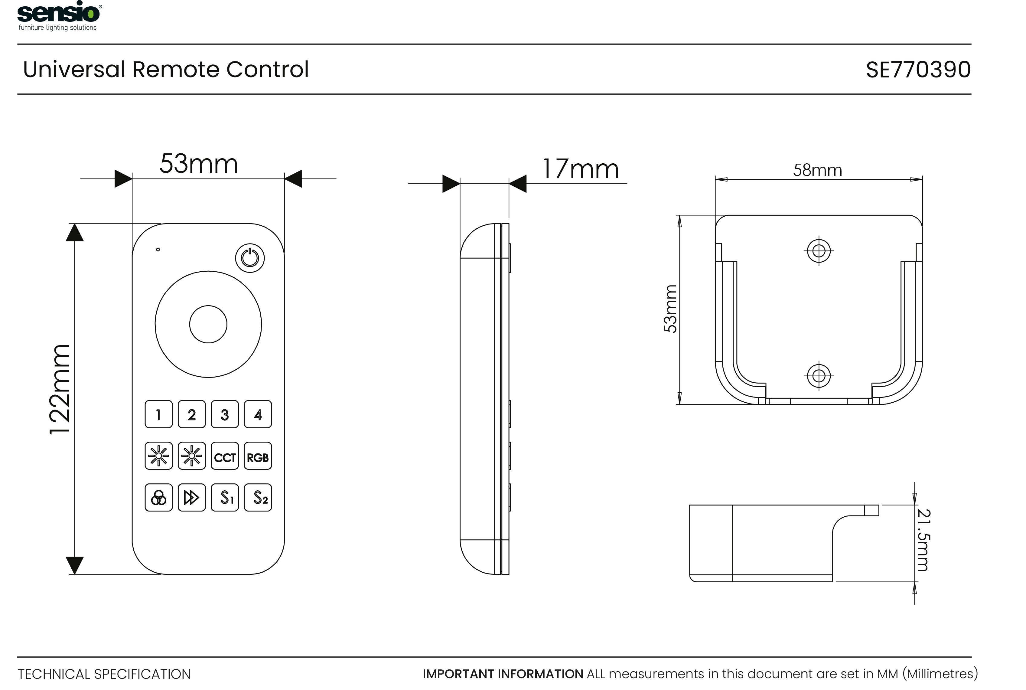 Télécommande universelle