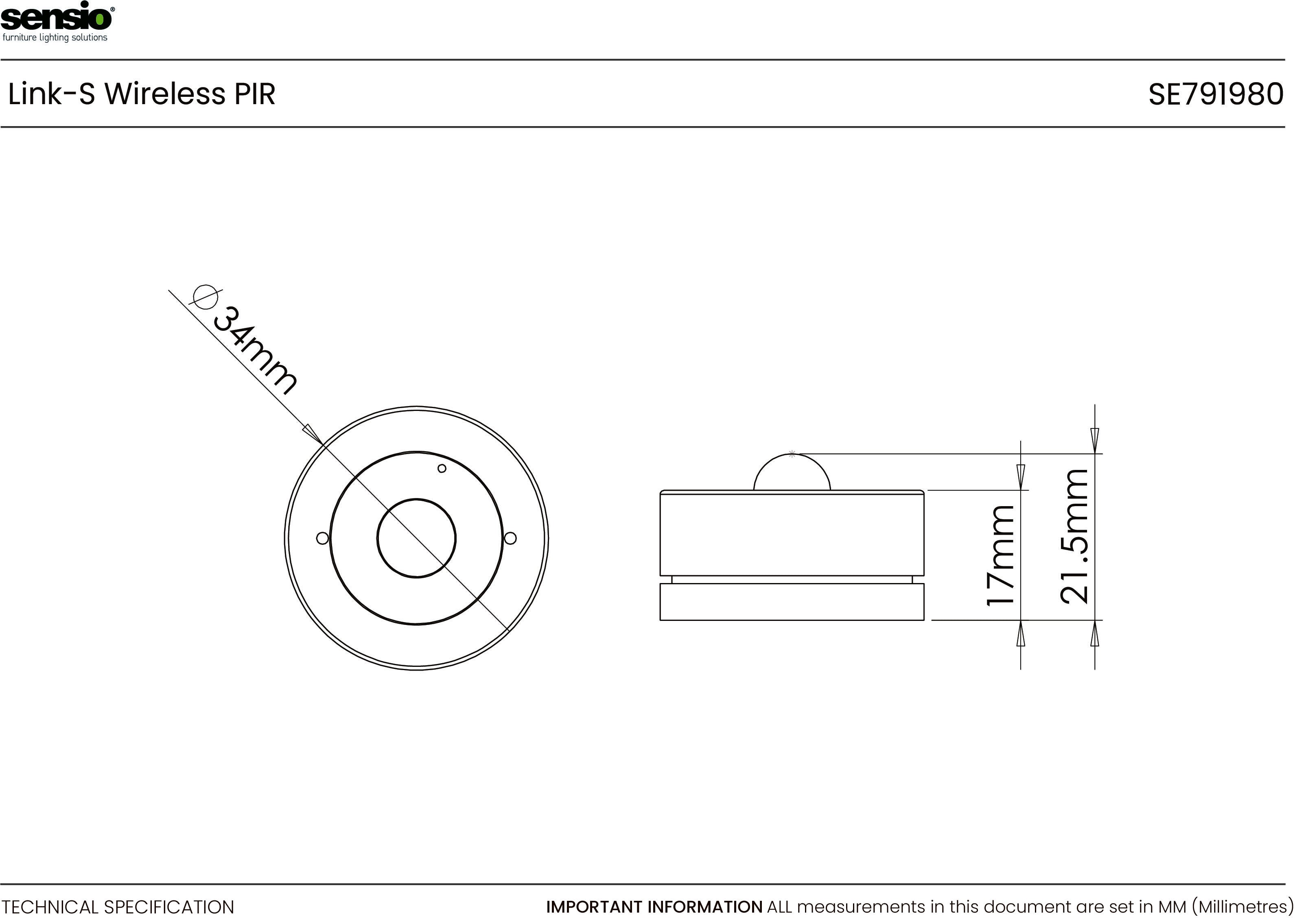 PIR sans fil Link-S
