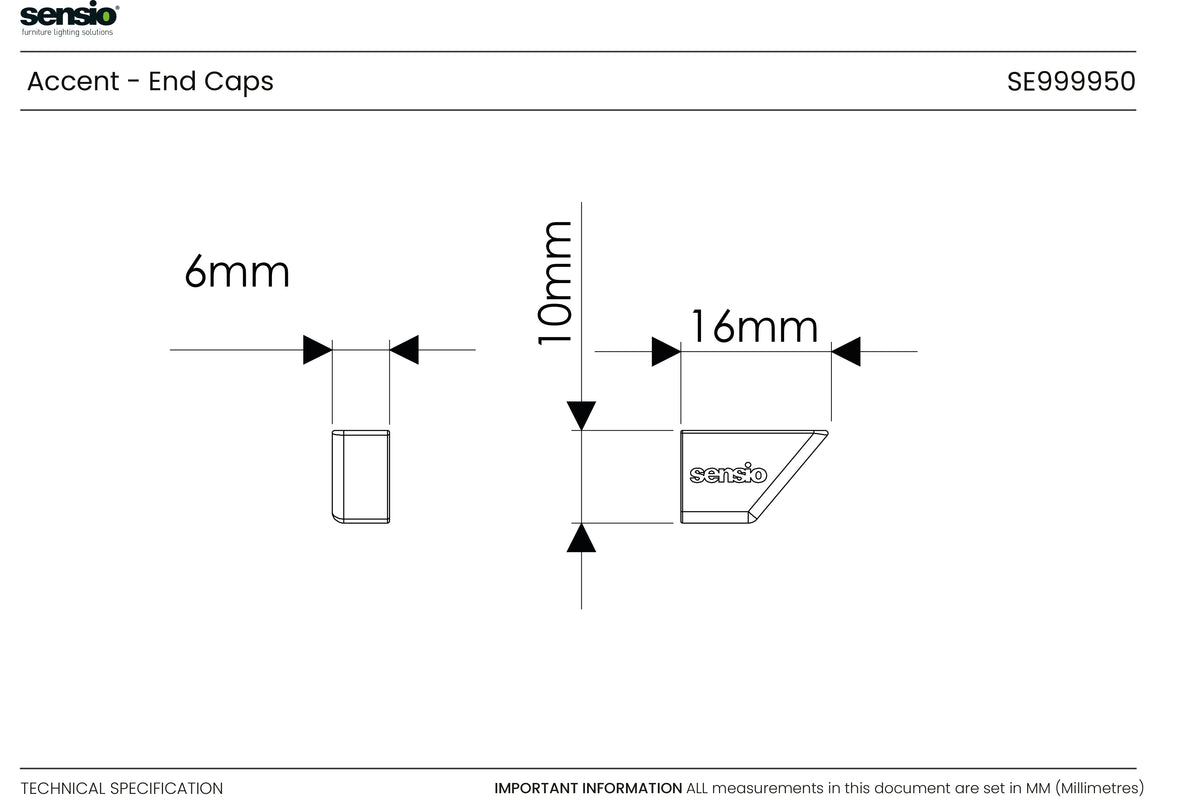 Technical drawing for Accent - Kit d’embouts