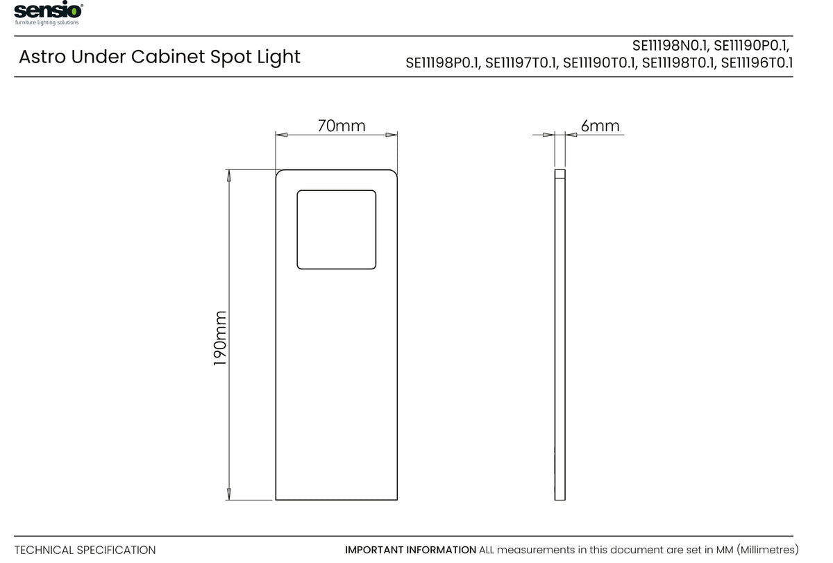 Dimensions