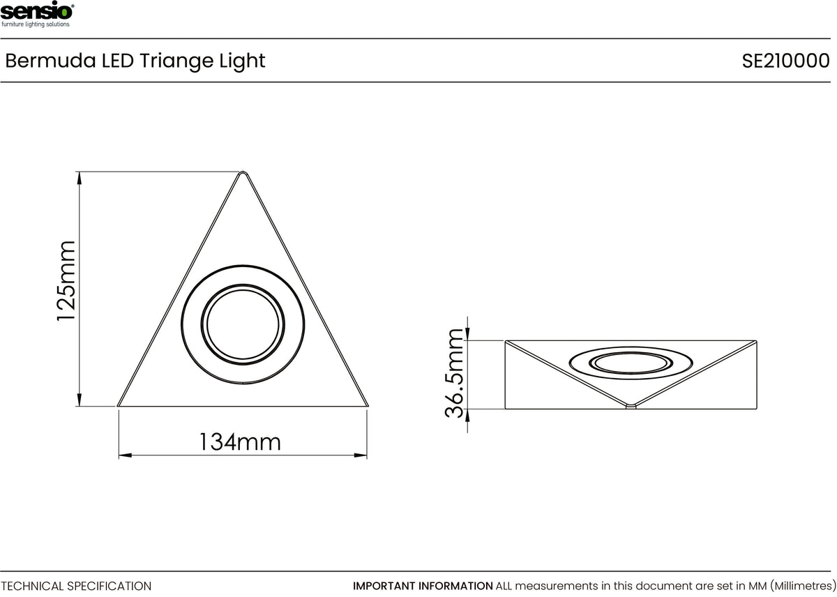 Technical drawing for Bermuda TrioTone®