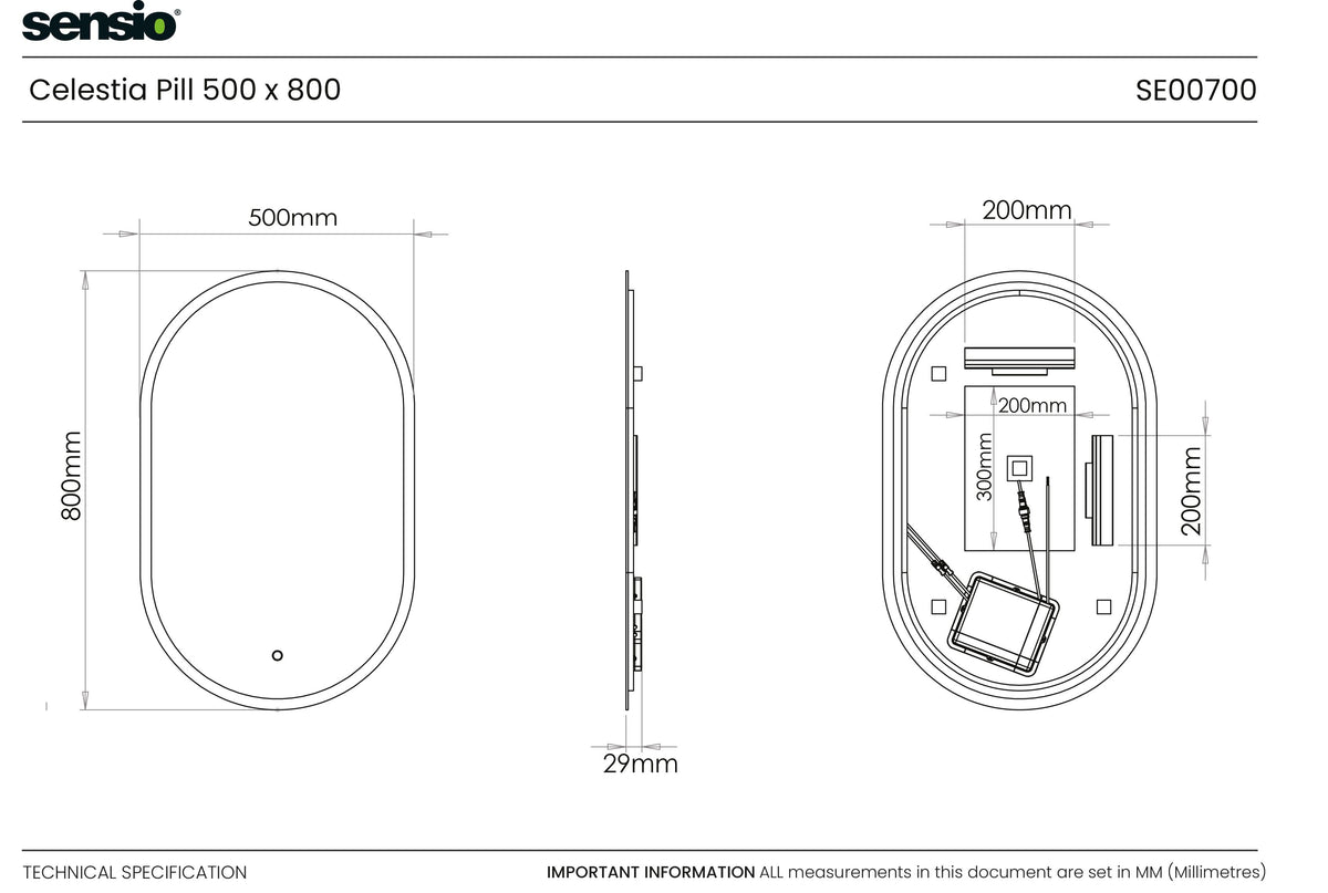 Technical drawing for Celestia Pill