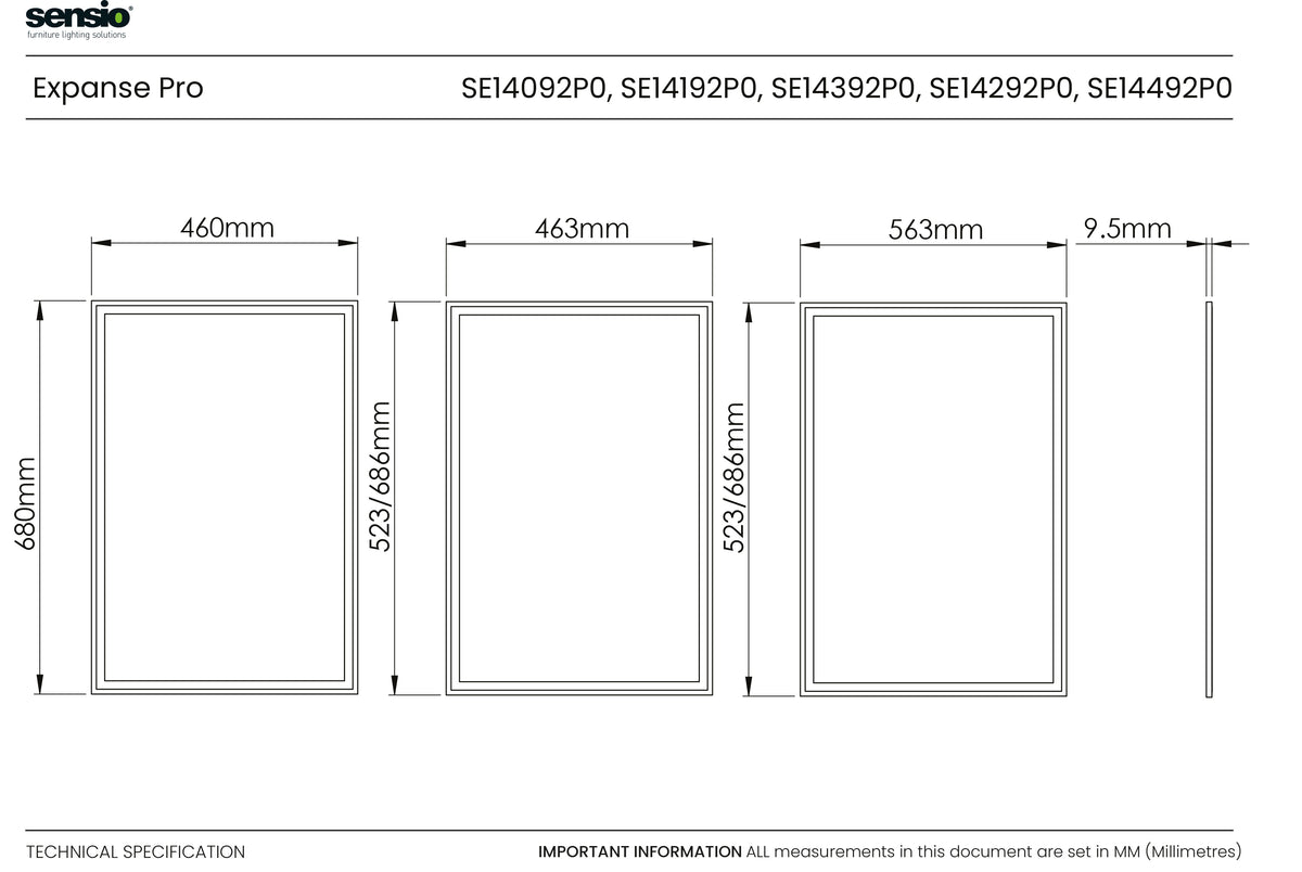 Dimensions