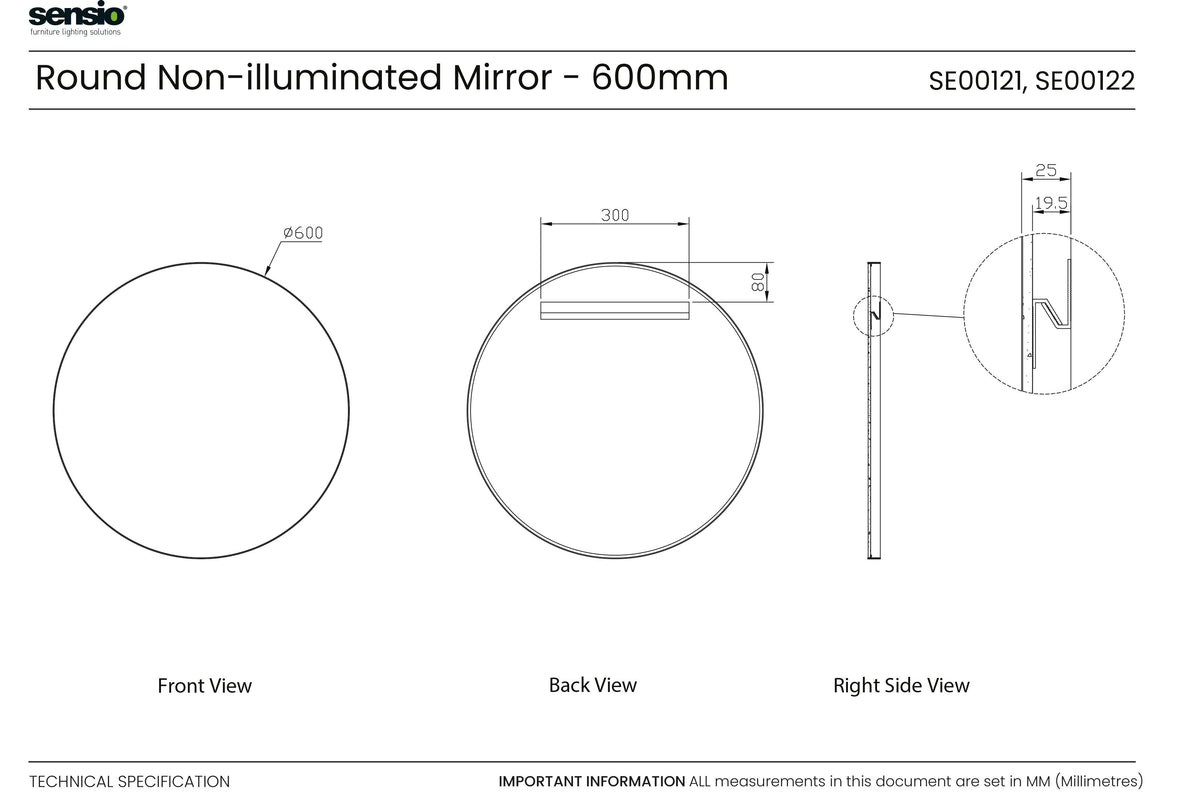 Technical drawing for Noa Round
