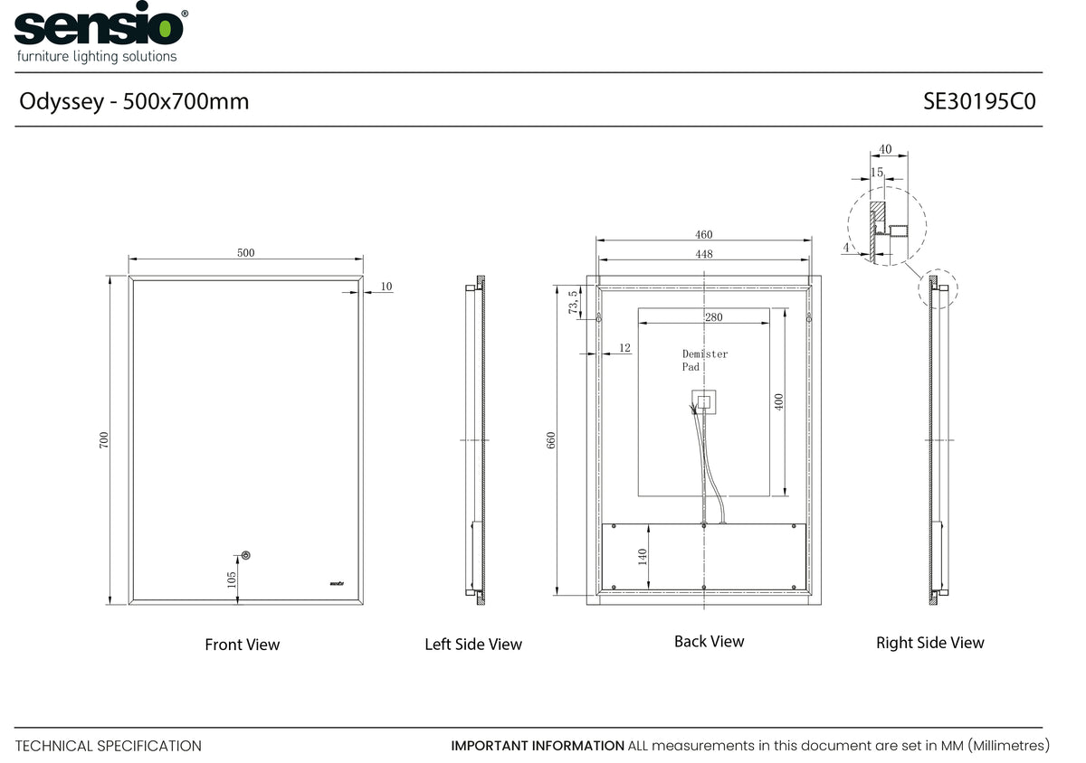 Technical drawing for Odyssey
