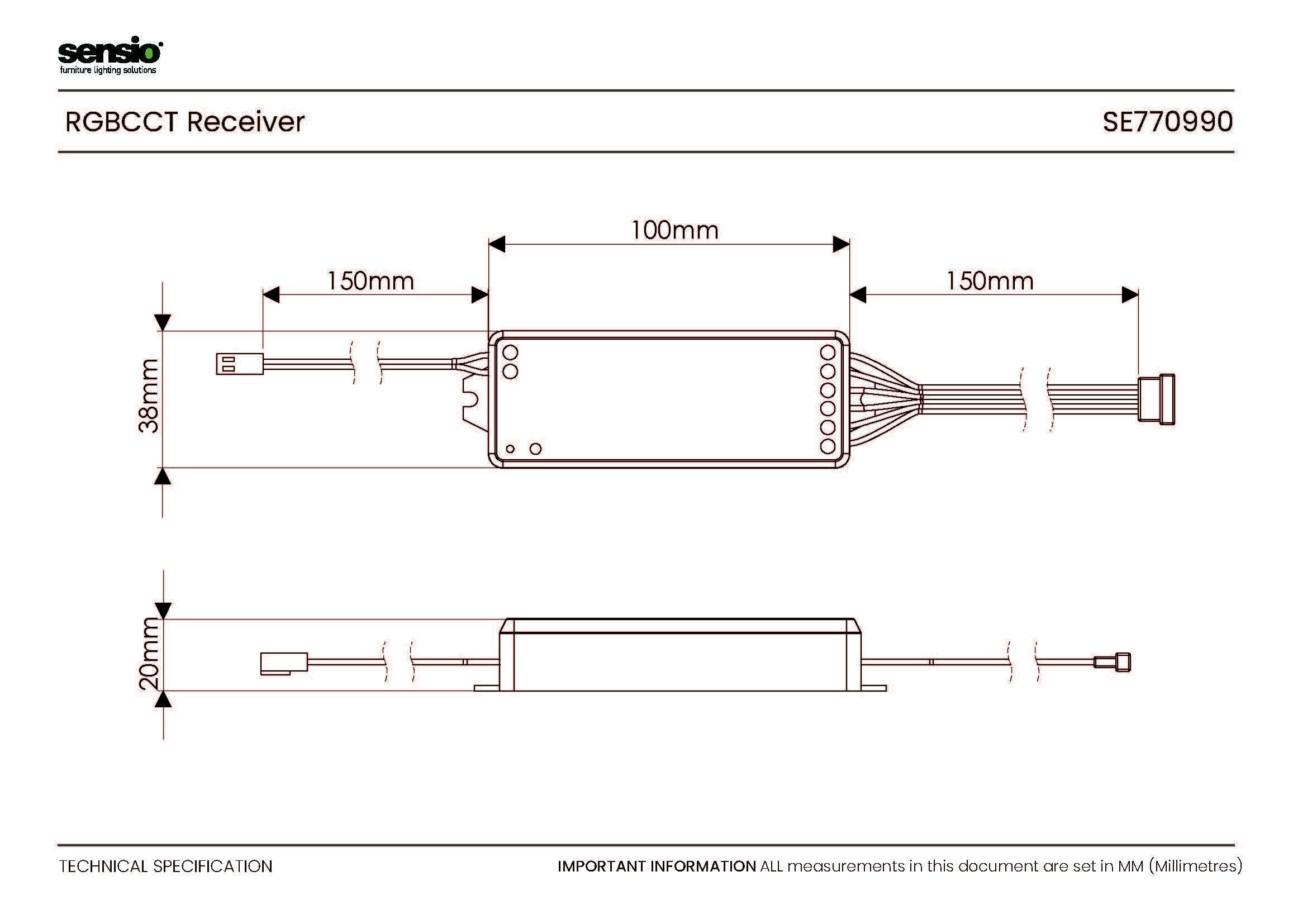 Récepteur RVB CCT