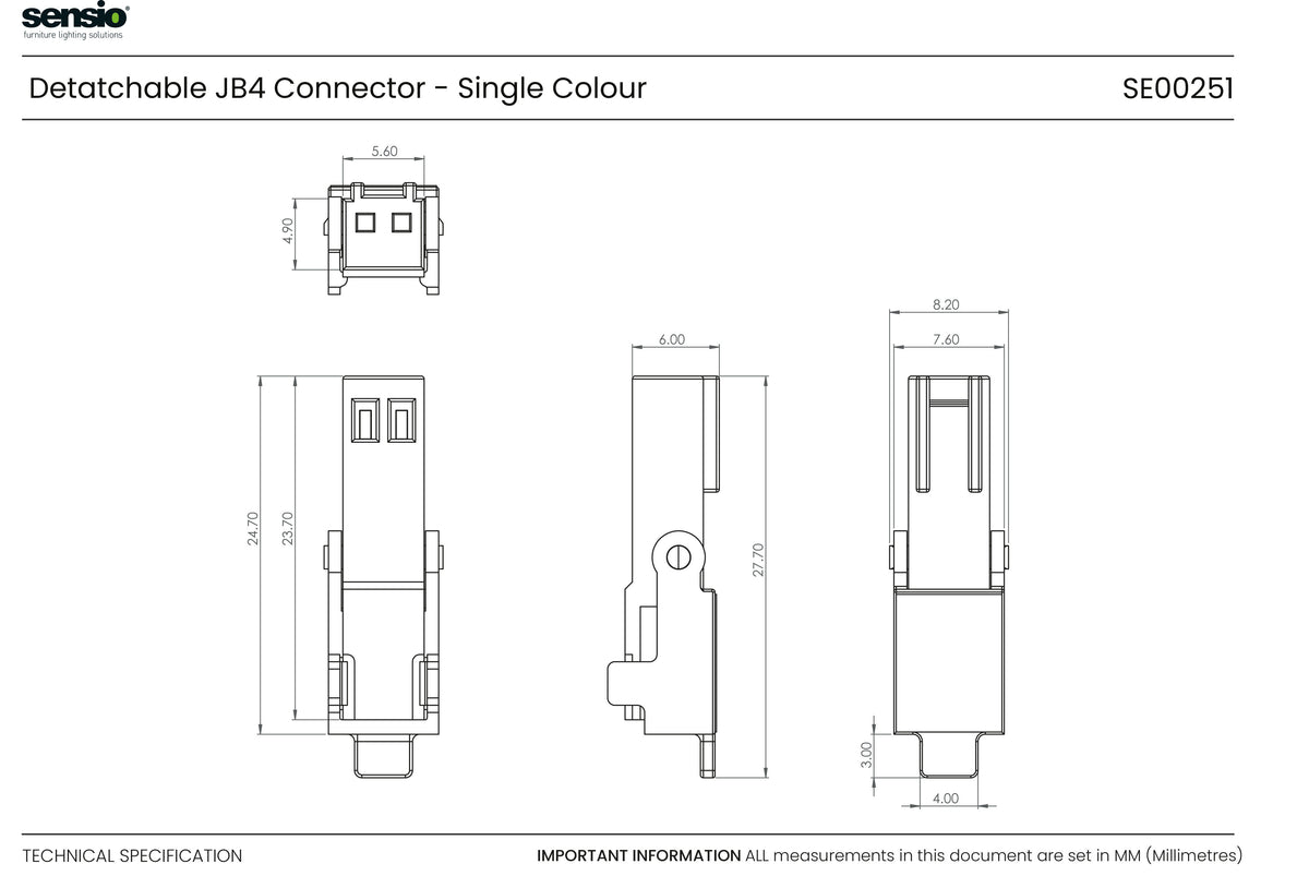 Technical drawing for JB4 Detachable Driver Connectors