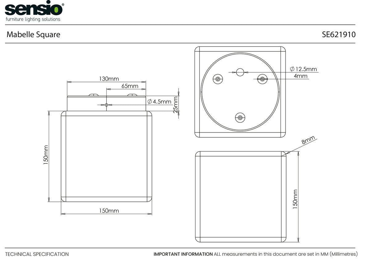 Technical drawing for Mabelle