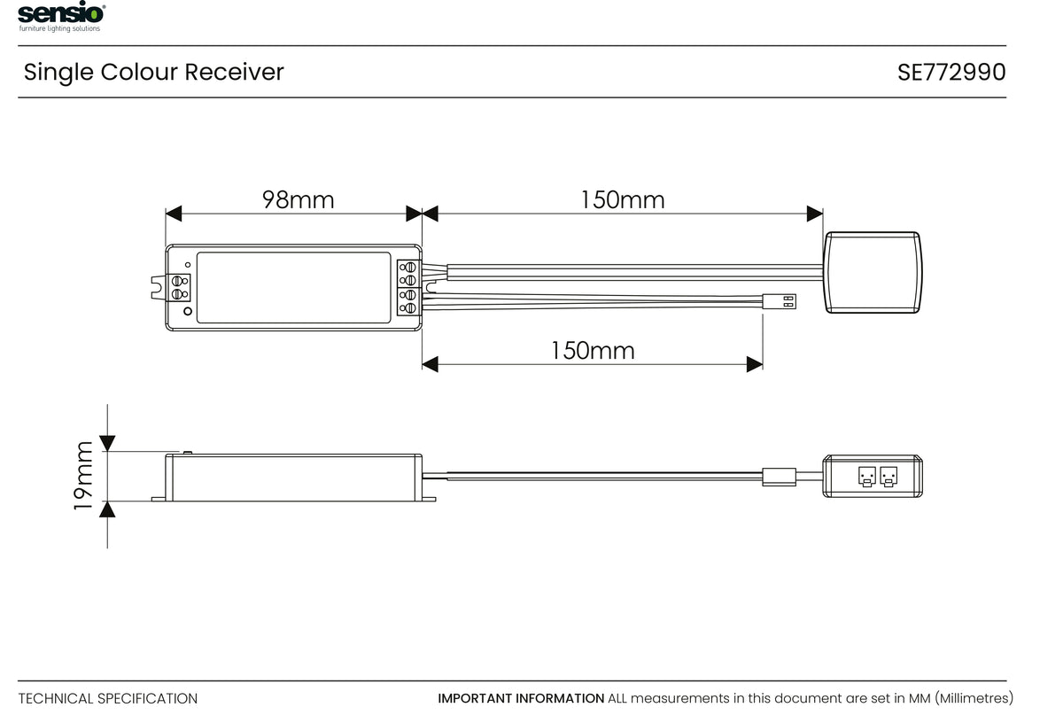 Technical drawing for Récepteur monochrome