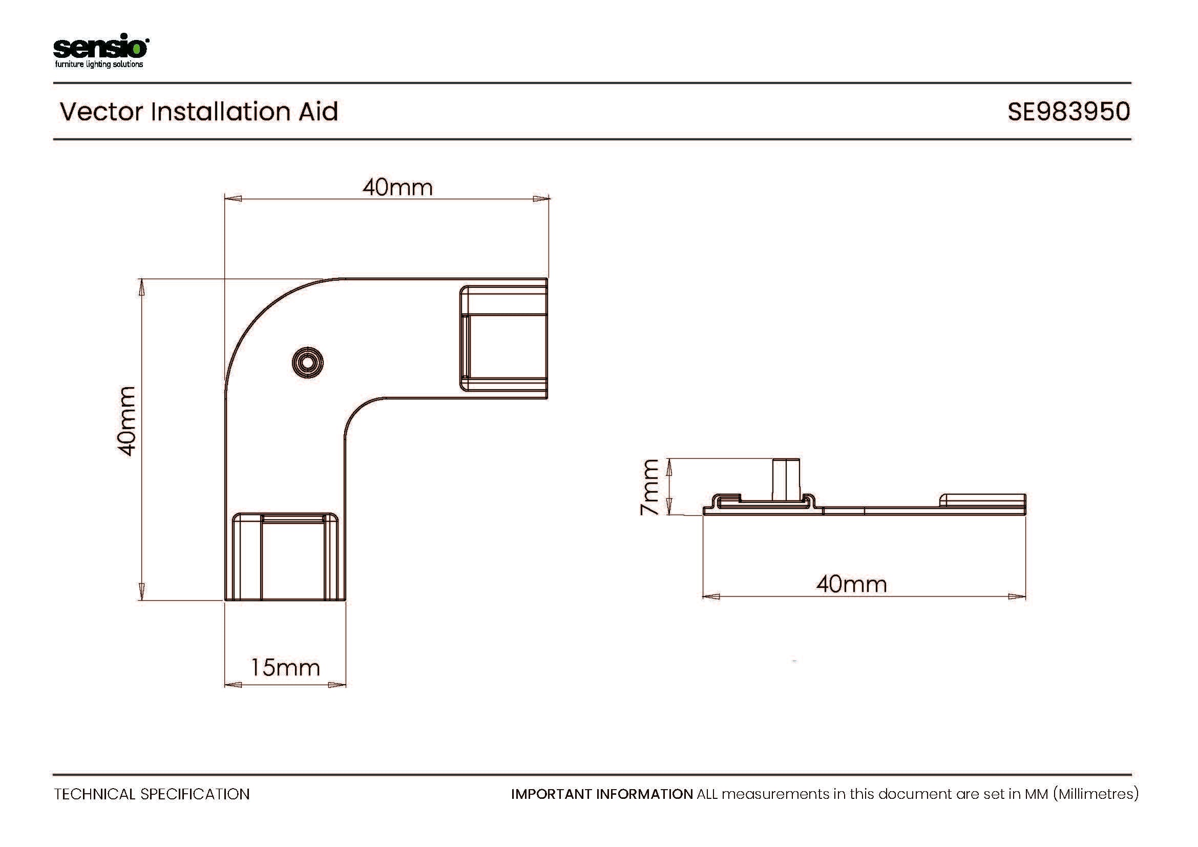 Vector - Aide à l'installation